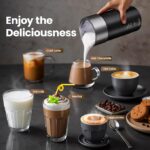 Electric Milk Frother and Steamer - Image 2