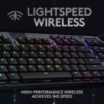 Logitech G915 TKL Tenkeyless Lightspeed Wireless RGB Mechanical Gaming Keyboard